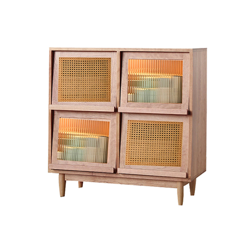 Sideboard in legno Stile moderno Minimalista Casa Rettangolare Sideboard Tavolo con porta