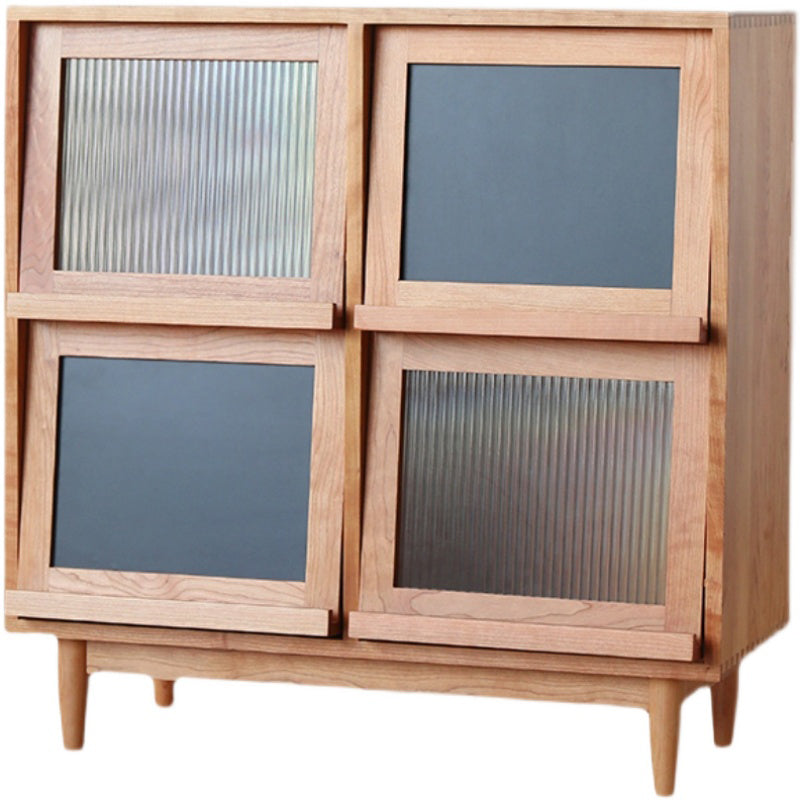 Sideboard in legno Stile moderno Minimalista Casa Rettangolare Sideboard Tavolo con porta