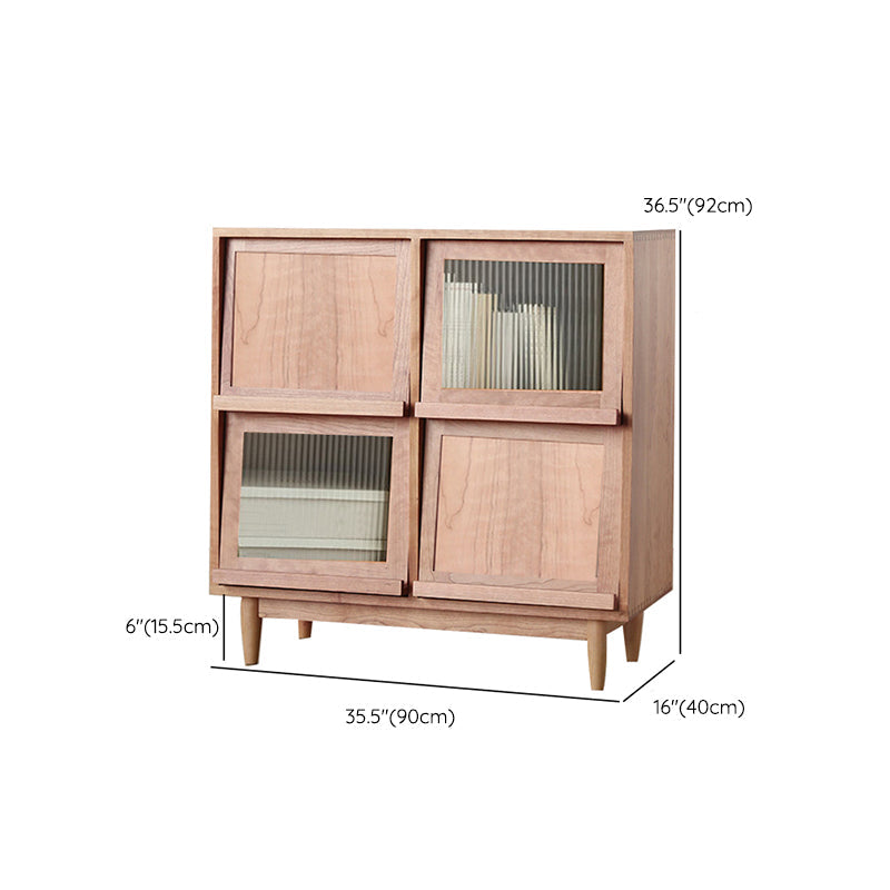 Sideboard in legno Stile moderno Minimalista Casa Rettangolare Sideboard Tavolo con porta