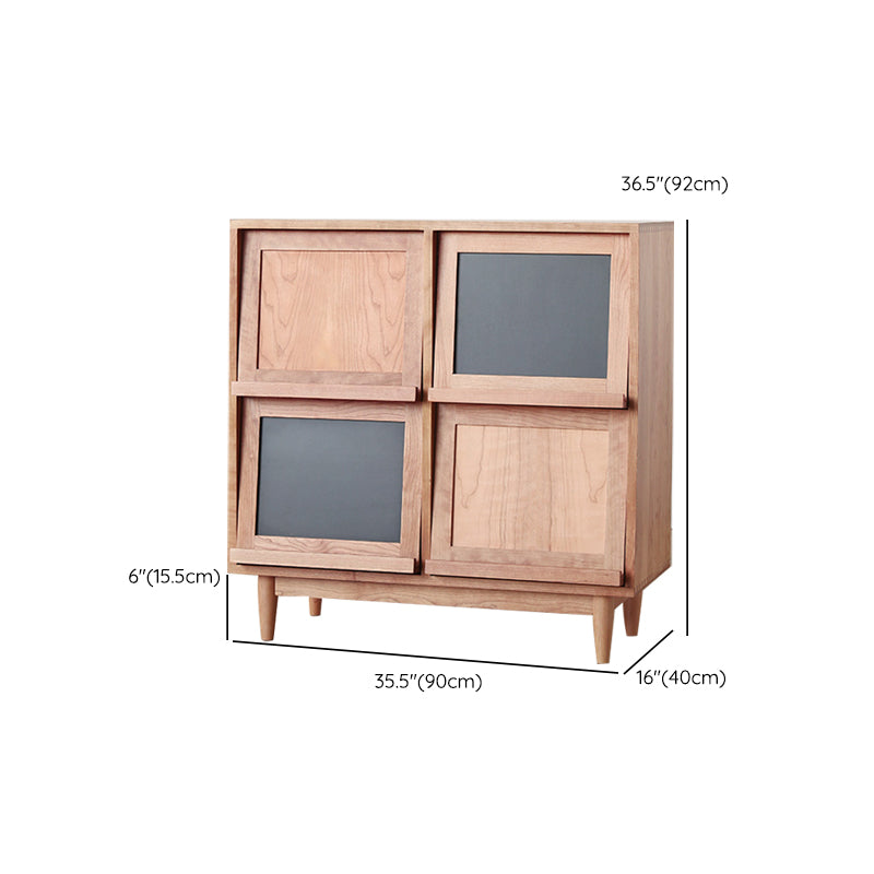 Sideboard in legno Stile moderno Minimalista Casa Rettangolare Sideboard Tavolo con porta