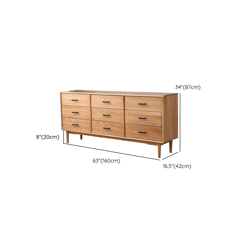 Rectangle Boîte de rangement en bois Ferme de la ferme avec tiroirs