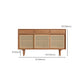 Farmhouse Storage Sideboard Home Wooden Side Board with Sliding Door Clearhalo 'buffet_sideboard' 'Buffets & Sideboards' 'furn' 'furn_buffet_sideboard' 'Furniture' 'Kitchen & Dining Furniture' 6176528