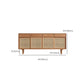 Farmhouse Storage Sideboard Home Wooden Side Board with Sliding Door Clearhalo 'buffet_sideboard' 'Buffets & Sideboards' 'furn' 'furn_buffet_sideboard' 'Furniture' 'Kitchen & Dining Furniture' 6176529