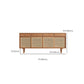 Farmhouse Storage Sideboard Home Wooden Side Board with Sliding Door Clearhalo 'buffet_sideboard' 'Buffets & Sideboards' 'furn' 'furn_buffet_sideboard' 'Furniture' 'Kitchen & Dining Furniture' 6176530