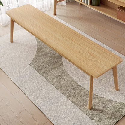 Modern Engineered Wood Seating Bench 17.7" Height Bench with Legs Natural Clearhalo 'Benches' 'Chairs & Seating' 'furn' 'furn_benches' 'Furniture' 'Living Room Furniture' 6176995