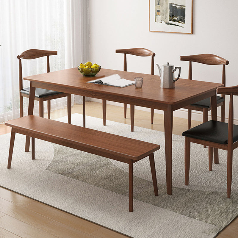 Modern Engineered Wood Seating Bench 17.7" Height Bench with Legs Clearhalo 'Benches' 'Chairs & Seating' 'furn' 'furn_benches' 'Furniture' 'Living Room Furniture' 6176997