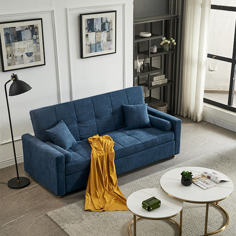 Blu 35.43 "divano da divano a letto largo letto con biscotto