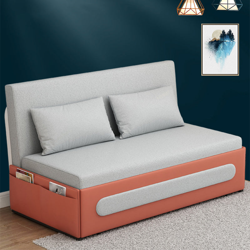 Divano letto in pelle finta 32.28 "divano dormiente con rivestimento