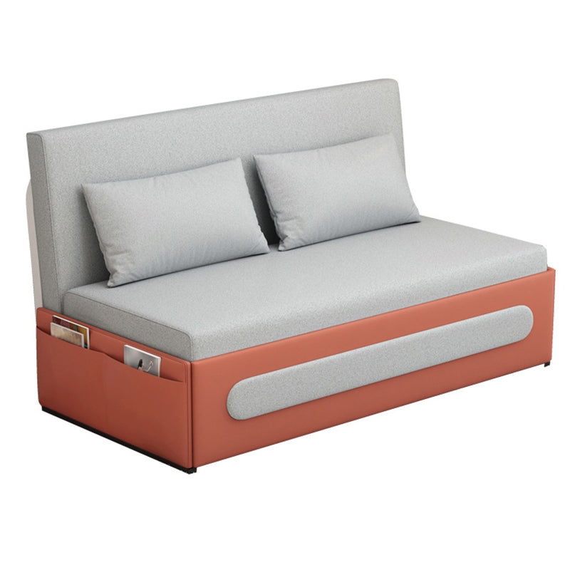 Divano letto in pelle finta 32.28 "divano dormiente con rivestimento