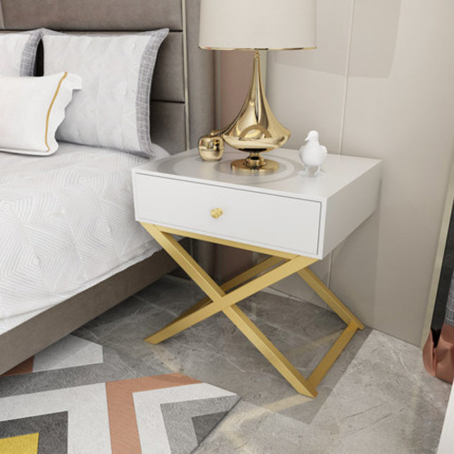 Tavolo da comodino in legno moderno comodino minimalista con gambe