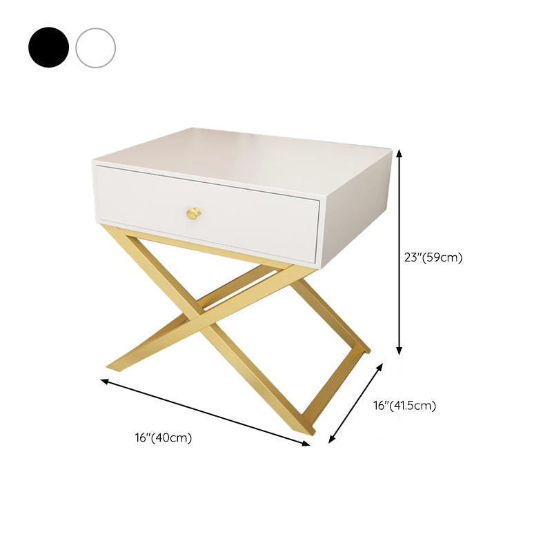 Tavolo da comodino in legno moderno comodino minimalista con gambe