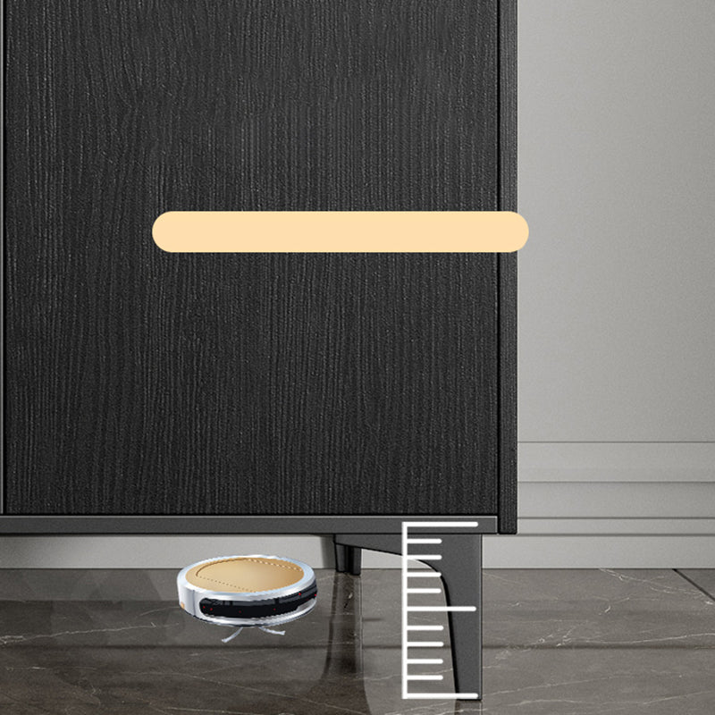 Armoire d'affichage en faux bois moderne 3 tiroirs standard standard pour salle à manger