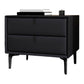 Solid Wood Bed Nightstand Contemporary Night Table with 2 Drawers Clearhalo 'Bedroom Furniture' 'furn' 'furn_night_stand' 'Furniture' 'night_stand' 'Nightstands' 6182629