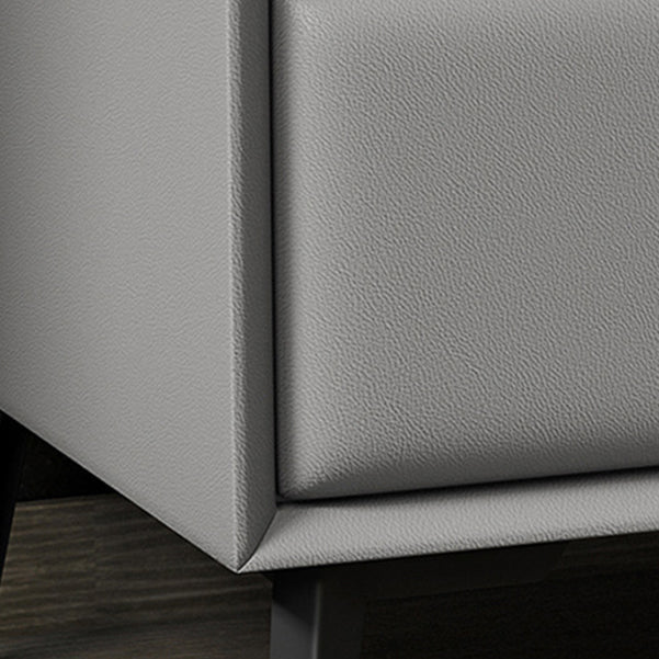 Solid Wood Bed Nightstand Contemporary Night Table with 2 Drawers Clearhalo 'Bedroom Furniture' 'furn' 'furn_night_stand' 'Furniture' 'night_stand' 'Nightstands' 6182634