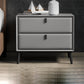 Solid Wood Bed Nightstand Contemporary Night Table with 2 Drawers Clearhalo 'Bedroom Furniture' 'furn' 'furn_night_stand' 'Furniture' 'night_stand' 'Nightstands' 6182641