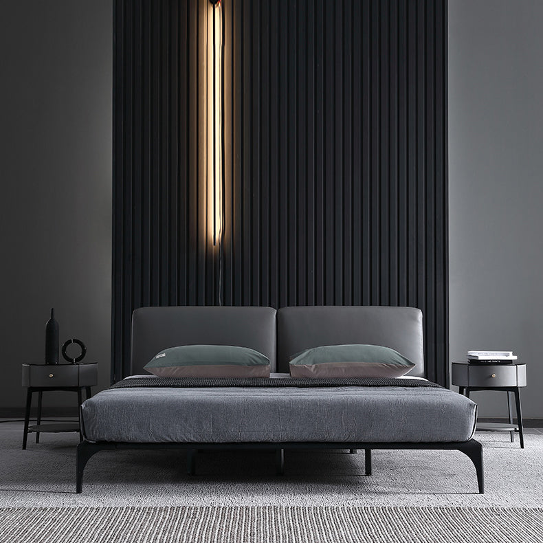 NOVE IN PELLE E METALE NOTTO MODERA MINIMALIST IN MIMERISTRO CONTO OPERO CON GAMBIE