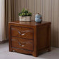Solid Wood Nightstand Modern 2-drawer Bedside Cabinet for Living Room Clearhalo 'Bedroom Furniture' 'furn' 'furn_night_stand' 'Furniture' 'night_stand' 'Nightstands' 6182708