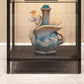 Glass Door Curio Display Glam Style Display Stand with Shelves Clearhalo 'Display & China Cabinets' 'display_china_cabinets' 'furn' 'furn_display_china_cabinets' 'Furniture' 'Kitchen & Dining Furniture' 6182831