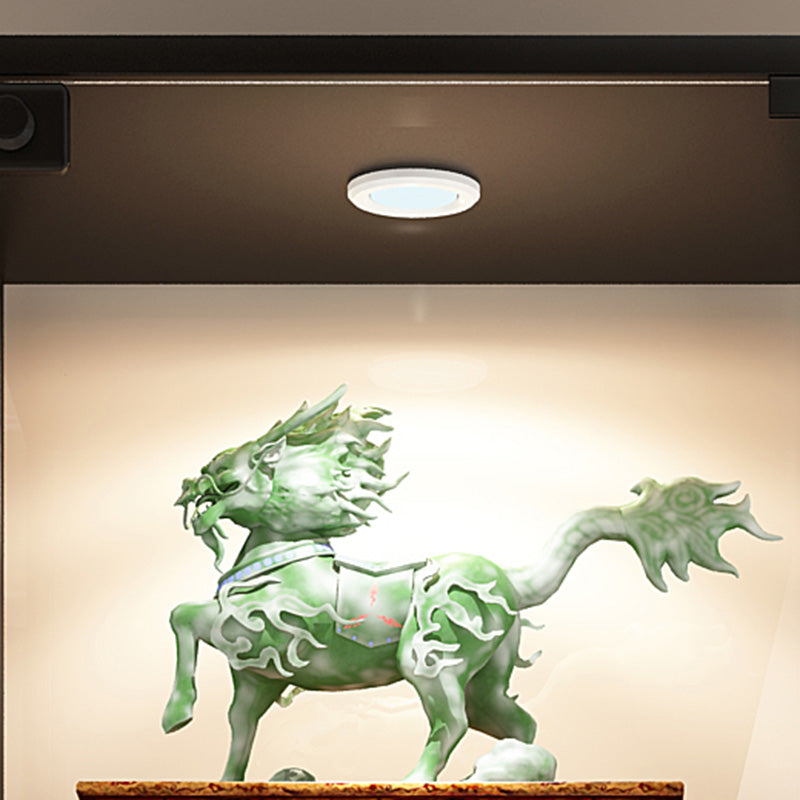 Glass Door Curio Display Glam Style Display Stand with Shelves Clearhalo 'Display & China Cabinets' 'display_china_cabinets' 'furn' 'furn_display_china_cabinets' 'Furniture' 'Kitchen & Dining Furniture' 6182833