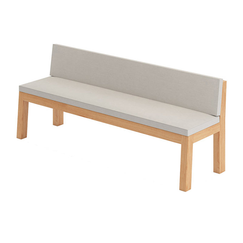 Modern 1/3/5 Pieces Dining Set Rectangle Pine Wood Dining Table for Dining Room Bench 86.6"L x 19.7"W Clearhalo 'Dining Room Sets' 'Dining Tables & Seating' 'dining_room_set' 'furn' 'furn_dining_room_set' 'Furniture' 'Kitchen & Dining Furniture' 6182840