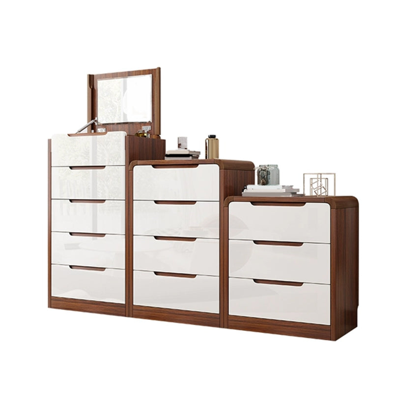 Contemporary Wooden Storage Chest Vertical Bedroom Chest with Drawers Clearhalo 'Bedroom Furniture' 'Dressers & Chests' 'dressers_chests' 'furn' 'furn_dressers_chests' 'Furniture' 6182887