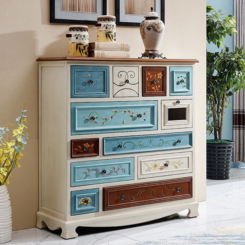 Nautical Bedroom Chest Solid Wood 16"Wide Storage Chest with Drawers Clearhalo 'Bedroom Furniture' 'Dressers & Chests' 'dressers_chests' 'furn' 'furn_dressers_chests' 'Furniture' 6182930