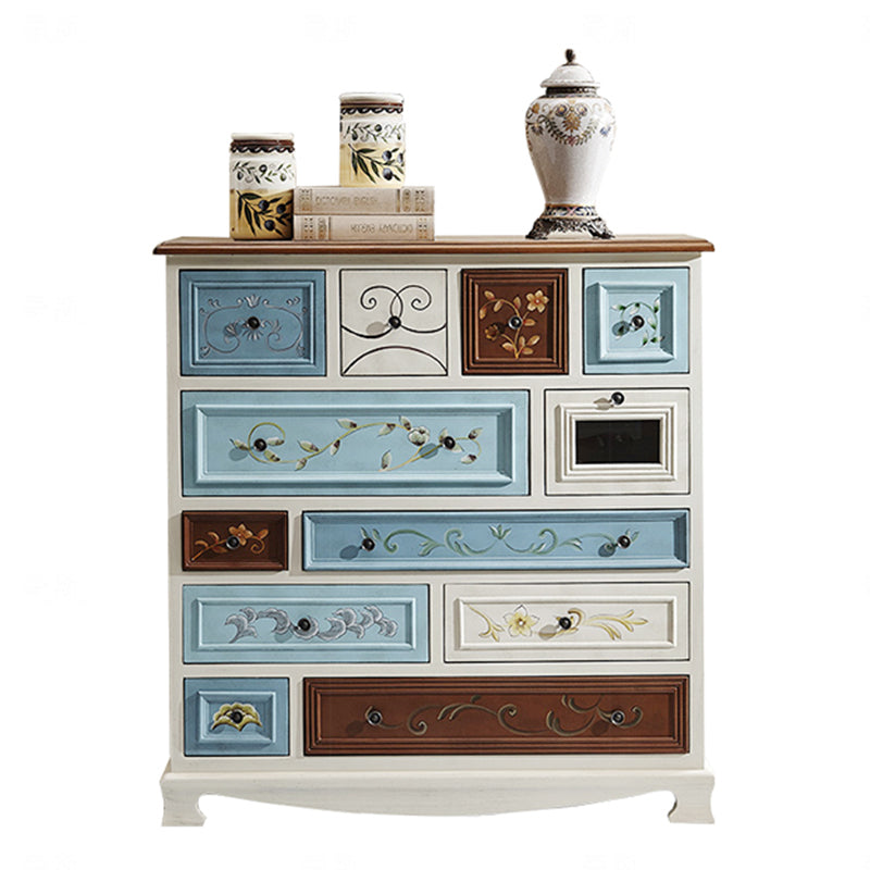 Nautical Bedroom Chest Solid Wood 16"Wide Storage Chest with Drawers Clearhalo 'Bedroom Furniture' 'Dressers & Chests' 'dressers_chests' 'furn' 'furn_dressers_chests' 'Furniture' 6182943