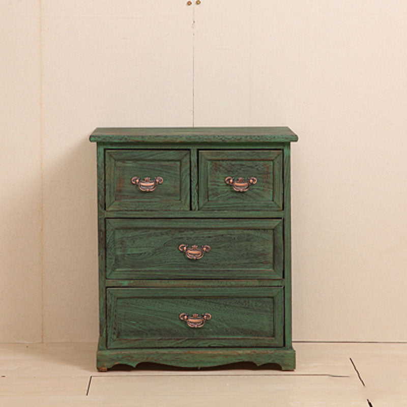 Cassapanca verticale in legno da camera da letto nautica da 12 pollici con cassetti