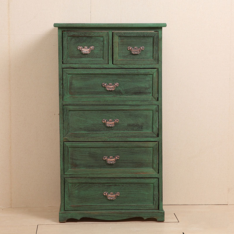 Cassapanca verticale in legno da camera da letto nautica da 12 pollici con cassetti