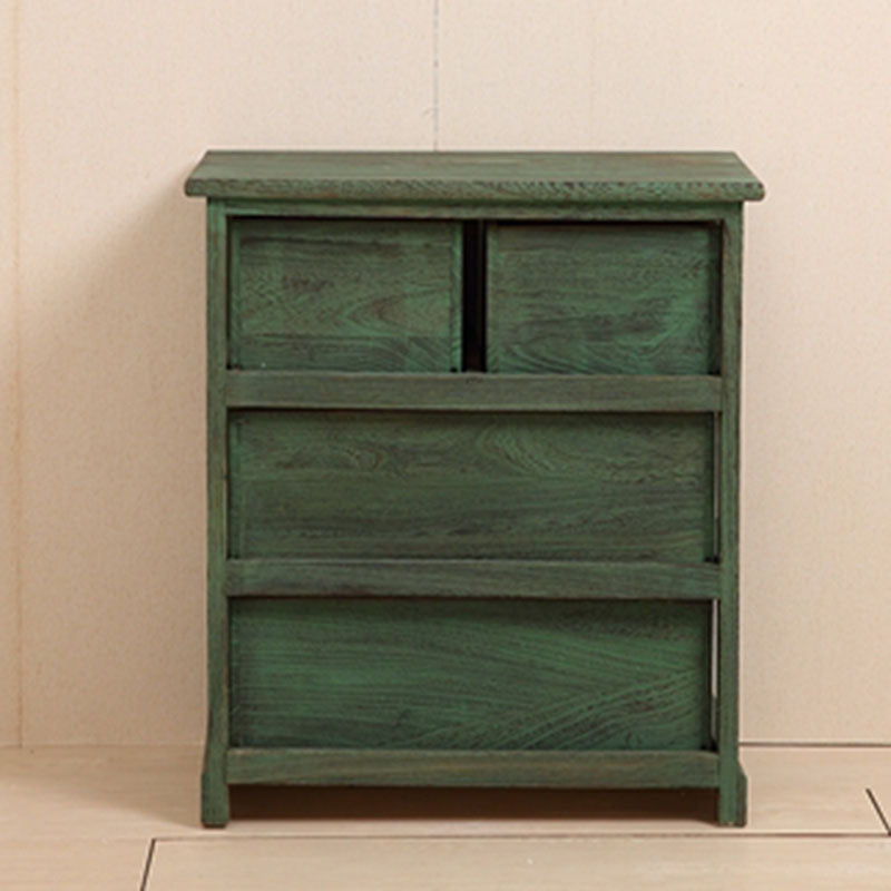 Cassapanca verticale in legno da camera da letto nautica da 12 pollici con cassetti