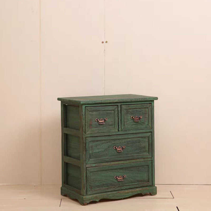 Cassapanca verticale in legno da camera da letto nautica da 12 pollici con cassetti