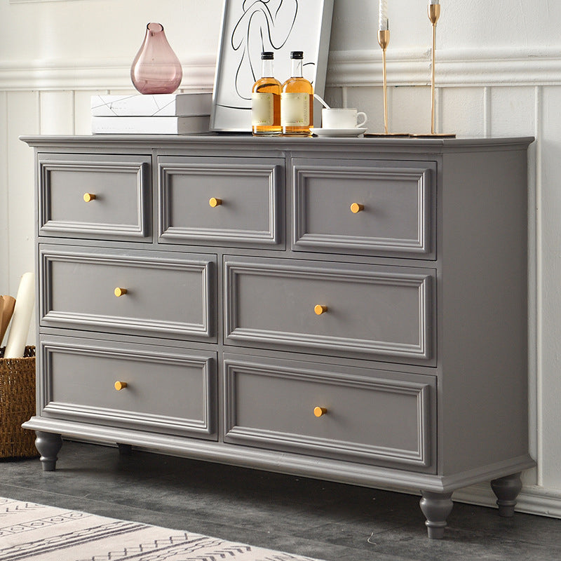 Contemporary 13.7" Wide Storage Chest 6 Soft-Close Drawers Chest Clearhalo 'Bedroom Furniture' 'Dressers & Chests' 'dressers_chests' 'furn' 'furn_dressers_chests' 'Furniture' 6182972
