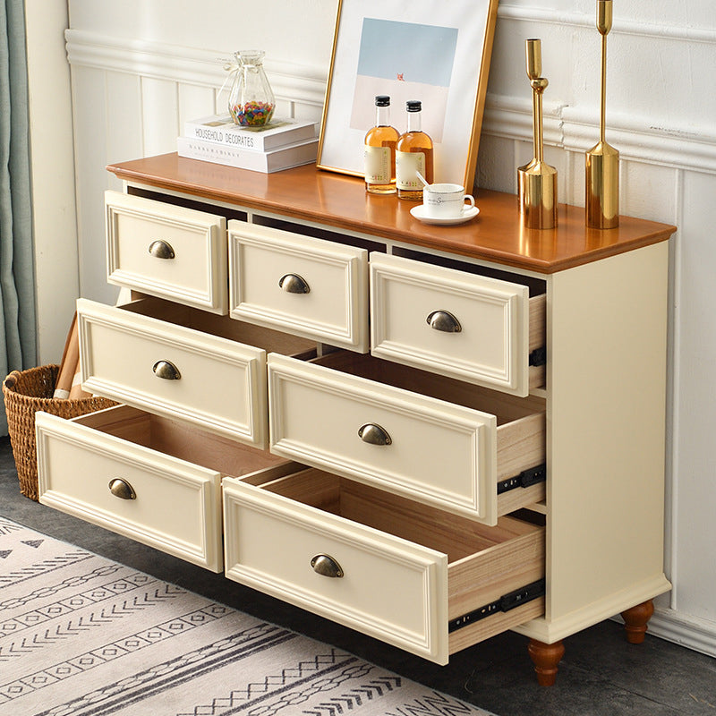 Contemporary 13.7" Wide Storage Chest 6 Soft-Close Drawers Chest Clearhalo 'Bedroom Furniture' 'Dressers & Chests' 'dressers_chests' 'furn' 'furn_dressers_chests' 'Furniture' 6182976