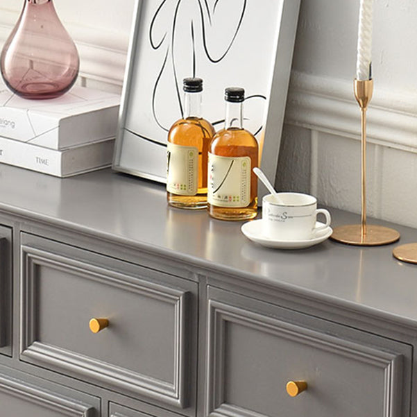 Contemporary 13.7" Wide Storage Chest 6 Soft-Close Drawers Chest Clearhalo 'Bedroom Furniture' 'Dressers & Chests' 'dressers_chests' 'furn' 'furn_dressers_chests' 'Furniture' 6182983