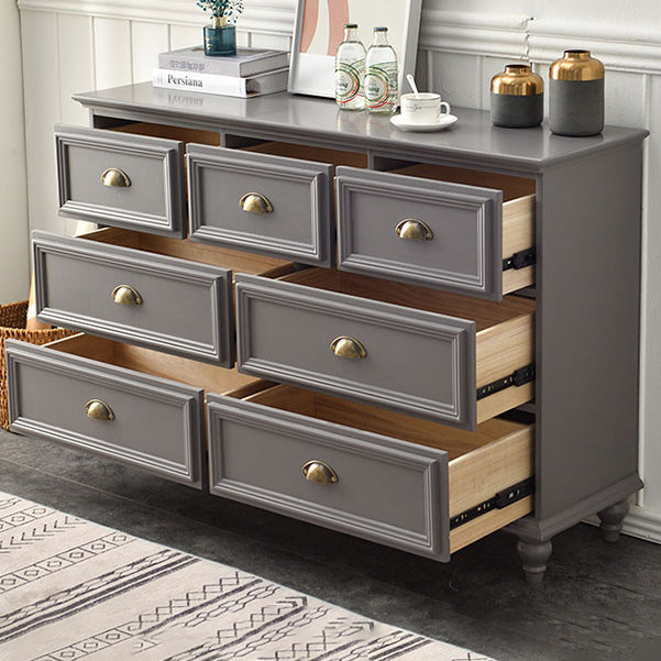 Contemporary 13.7" Wide Storage Chest 6 Soft-Close Drawers Chest Clearhalo 'Bedroom Furniture' 'Dressers & Chests' 'dressers_chests' 'furn' 'furn_dressers_chests' 'Furniture' 6182987