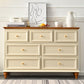 Contemporary 13.7" Wide Storage Chest 6 Soft-Close Drawers Chest Clearhalo 'Bedroom Furniture' 'Dressers & Chests' 'dressers_chests' 'furn' 'furn_dressers_chests' 'Furniture' 6182988