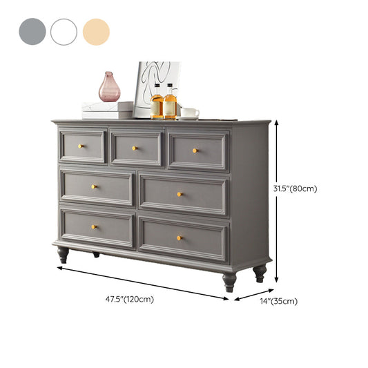 Contemporary 13.7" Wide Storage Chest 6 Soft-Close Drawers Chest Clearhalo 'Bedroom Furniture' 'Dressers & Chests' 'dressers_chests' 'furn' 'furn_dressers_chests' 'Furniture' 6182990