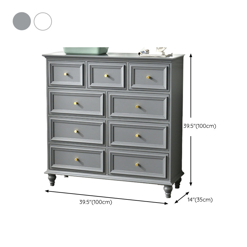 Contemporary 13.7" Wide Storage Chest 6 Soft-Close Drawers Chest Clearhalo 'Bedroom Furniture' 'Dressers & Chests' 'dressers_chests' 'furn' 'furn_dressers_chests' 'Furniture' 6182991