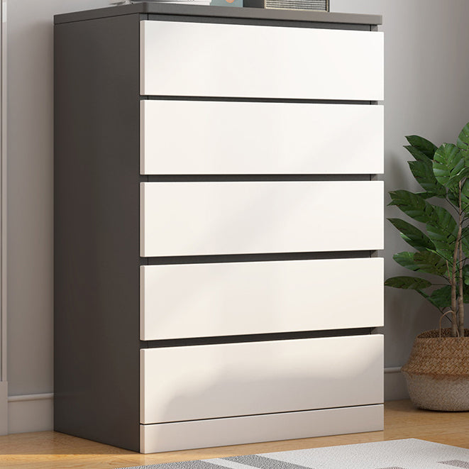 Houten moderne opbergkast dressoir verticaal dressoir zonder spiegel