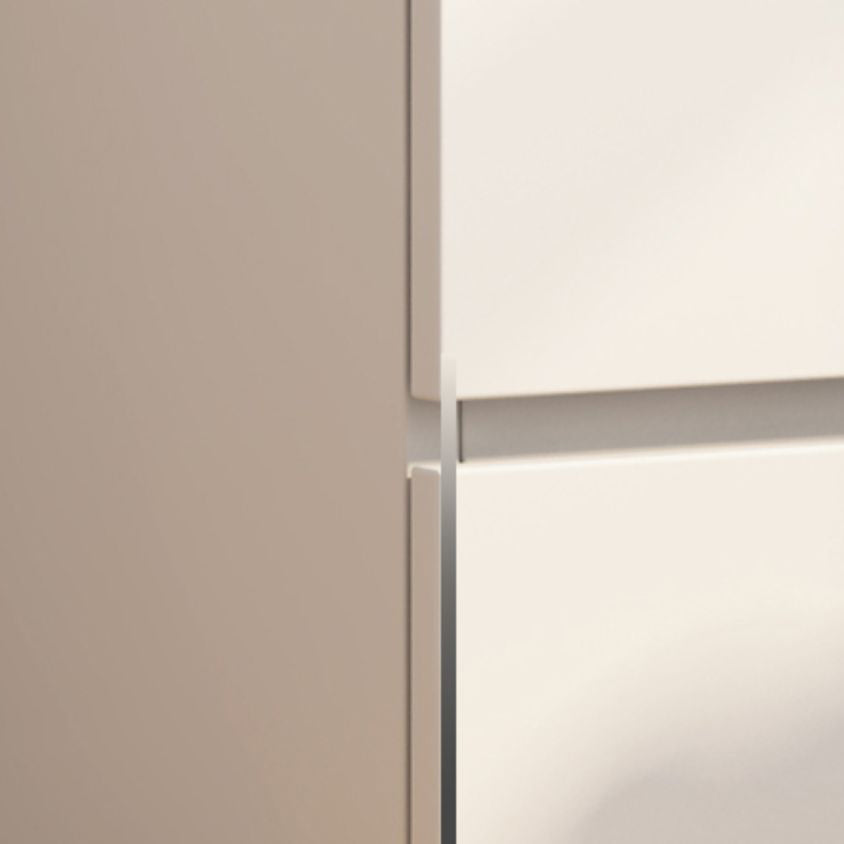 Houten moderne opbergkast dressoir verticaal dressoir zonder spiegel