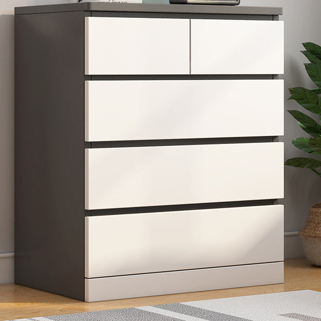 Houten moderne opbergkast dressoir verticaal dressoir zonder spiegel