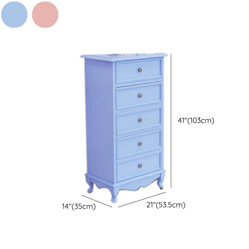 Coffre de rangement pour chambre à coucher, coffre vertical nautique en bois avec tiroirs