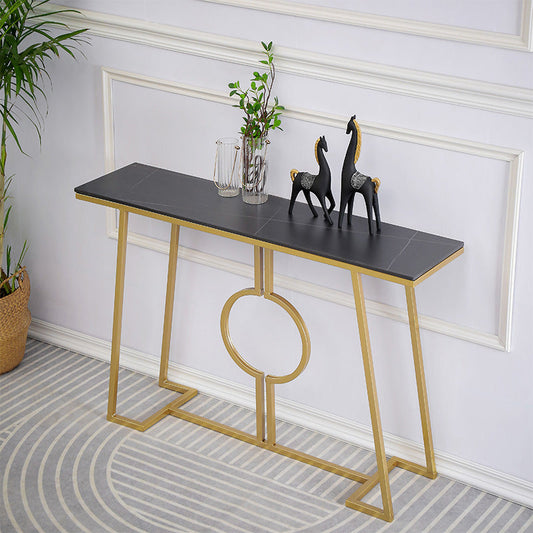 Modern Console Accent Table Antique Finish Sofa Console Table