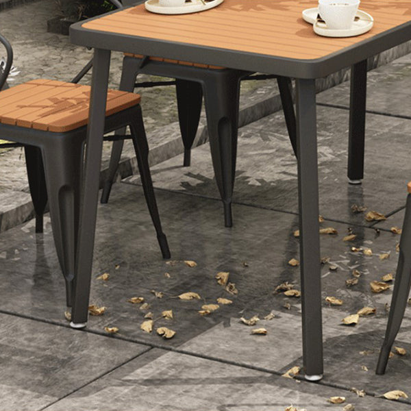 モダンな埋め立てられた木製のダイニングテーブルセット1/5/7ピース自宅で使用するためのダイニングセット