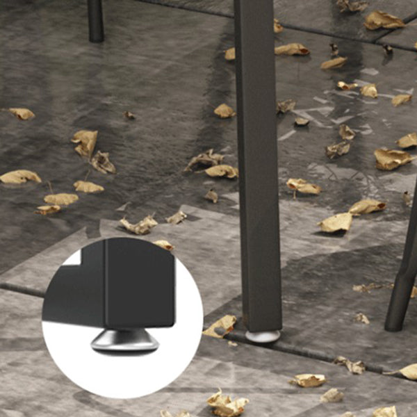 モダンな埋め立てられた木製のダイニングテーブルセット1/5/7ピース自宅で使用するためのダイニングセット