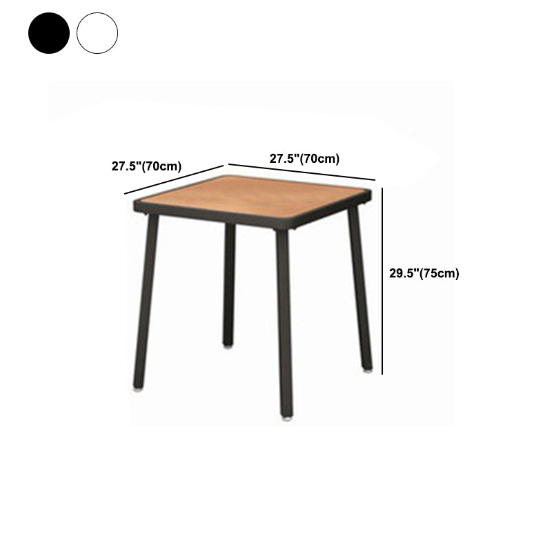 モダンな埋め立てられた木製のダイニングテーブルセット1/5/7ピース自宅で使用するためのダイニングセット