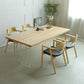 Modern 1/3/4/5 Pieces Dining Set Rectangle Pine Wood Dining Table for Kitchen