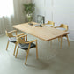 Modern 1/3/4/5 Pieces Dining Set Rectangle Pine Wood Dining Table for Kitchen