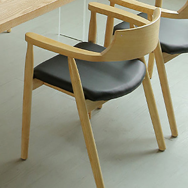 Modern 1/3/4/5 Pieces Dining Set Rectangle Pine Wood Dining Table for Kitchen