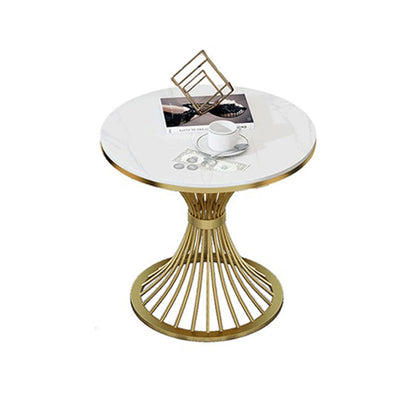 Set da pranzo in pietra sinterizzato in stile moderno round 1/2/3/4/5 pezzi set da pranzo per uso domestico